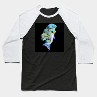 Mermaid Figurehead Baseball T-Shirt